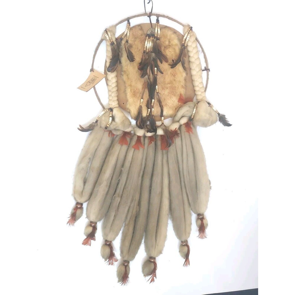 Signed Moon Raven Midvale Utah Handmade Mandella 18"x42" W/Original Tags